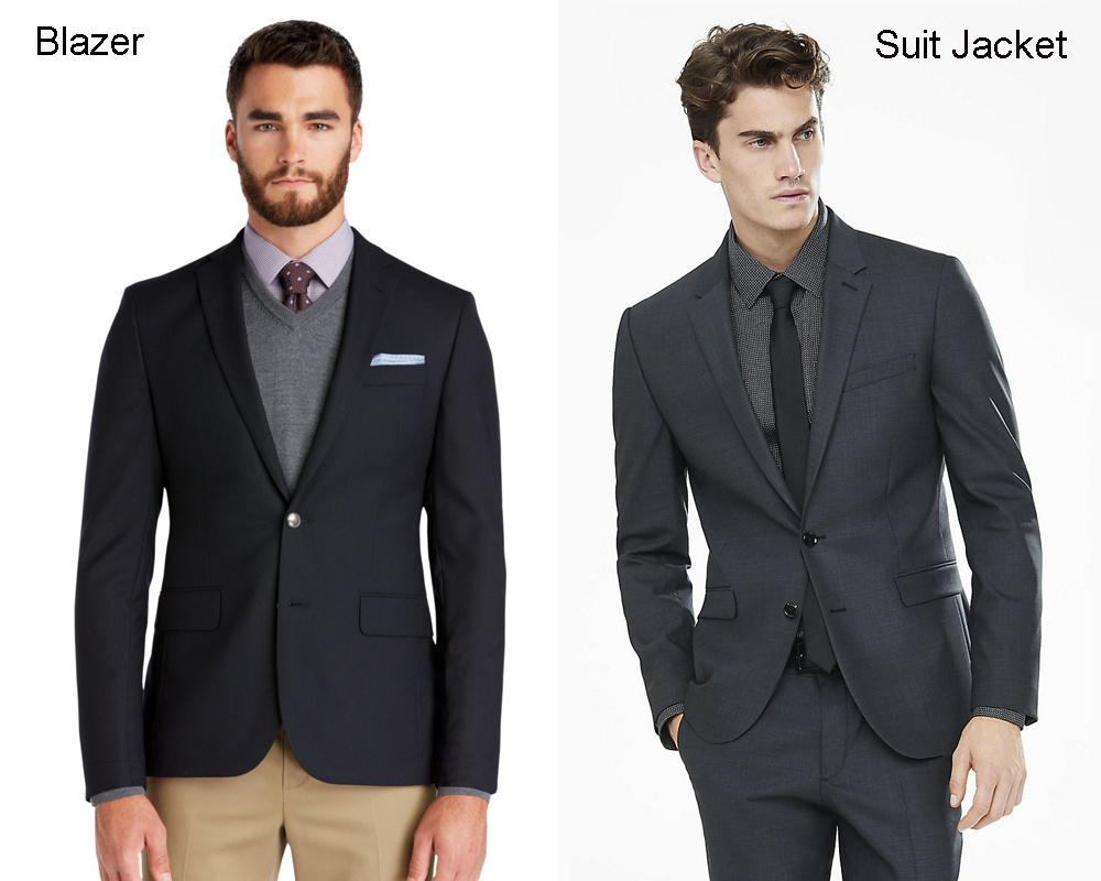 ความเหมือนที่ไม่เหมือน เสื้อแจ็คเก็ต 3 สไตส์ " Sport Coat vs. Blazer vs